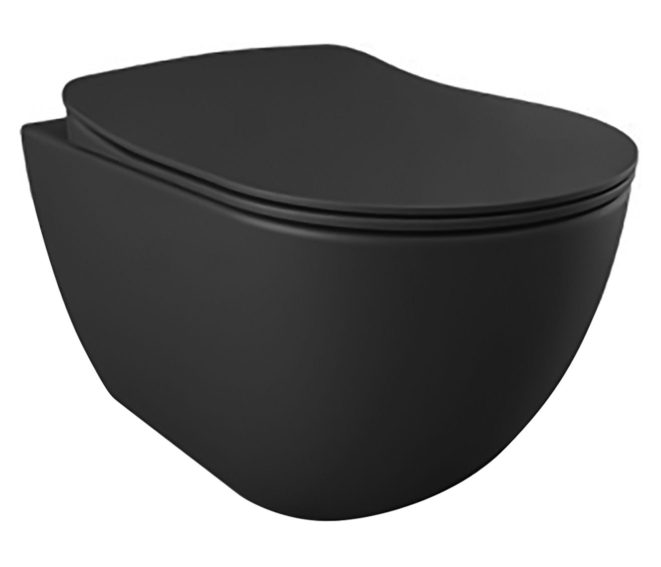 Design Ophang WC | Bidet | Mat Antraciet - WDtegels