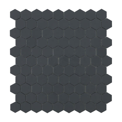 By Goof mozaiek hexagon dark grey 3,5x3,5cm