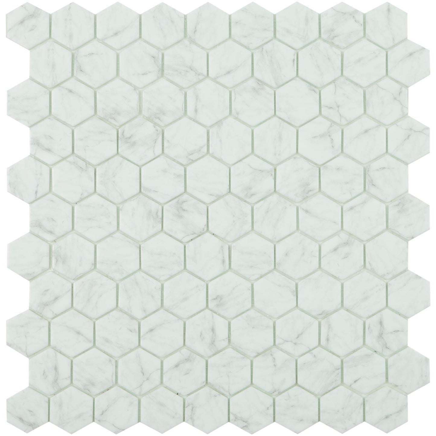 By Goof mozaiek hexagon statuario 3,5x3,5cm