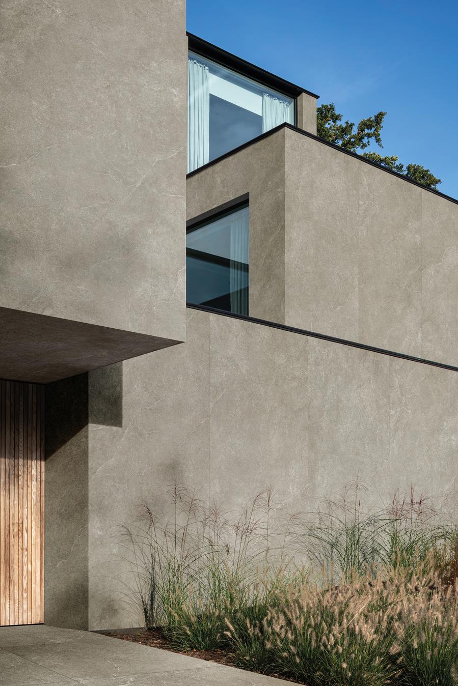 Vloer- en wandtegel Limestone Taupe 80x80 rett - foto 5