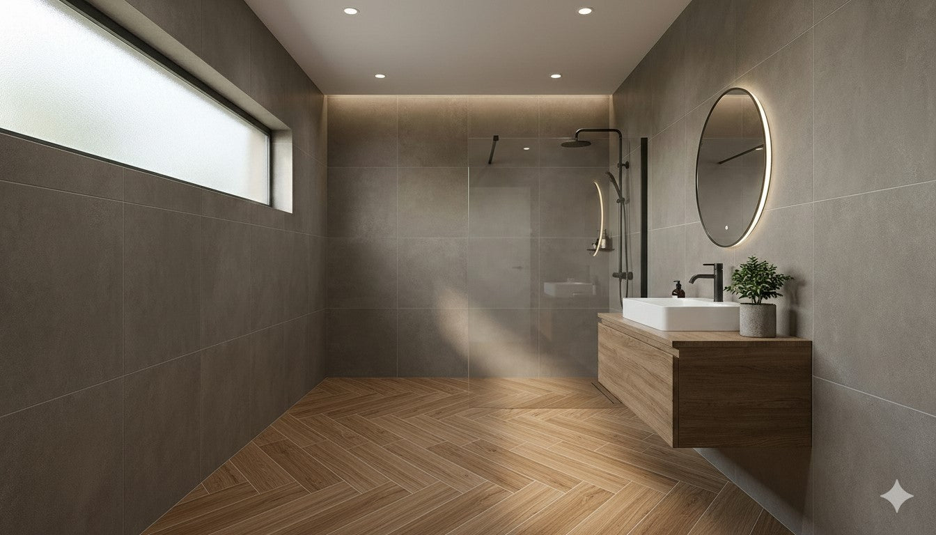 Vloertegel Neutra Taupe 60x60 - WDtegels