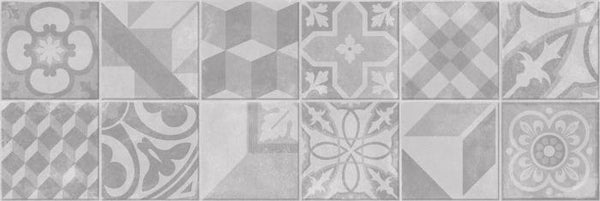Wandtegel Neutra Decor White 30x90 rett