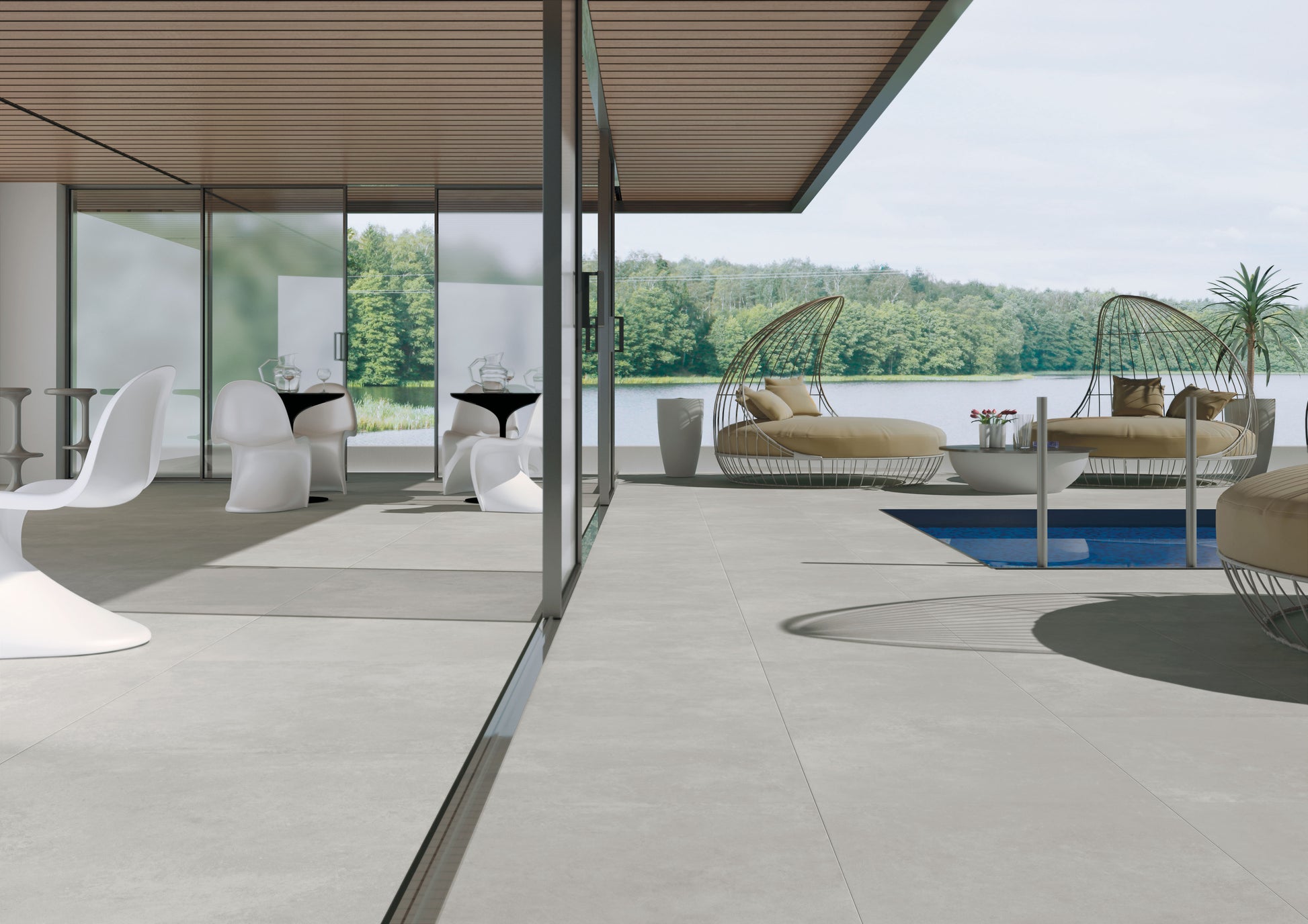 Terrastegel Nexus Pearl 60x120 rett 20mm