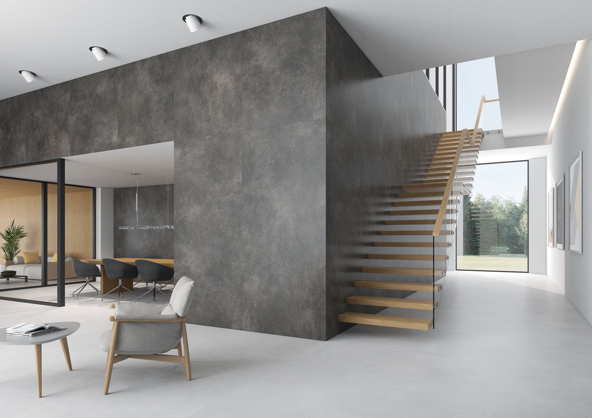 Vloertegel Nexus Glaciar 90x90 rett - WDtegels