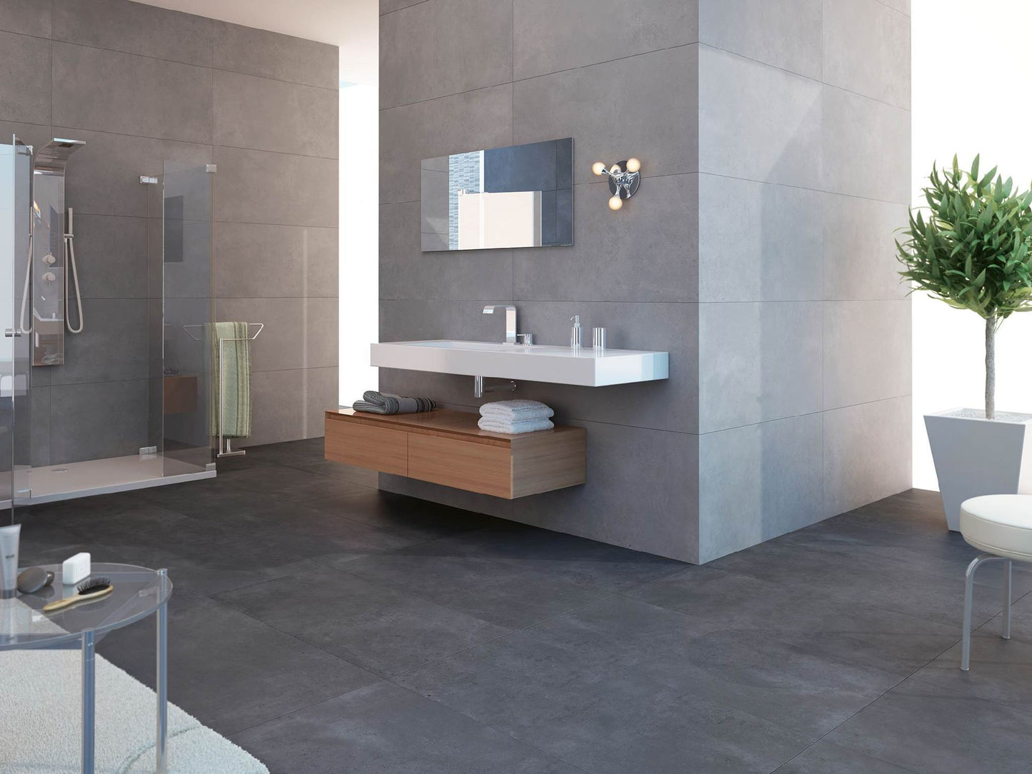 Nexus Antracite 60x60 rett - WDtegels