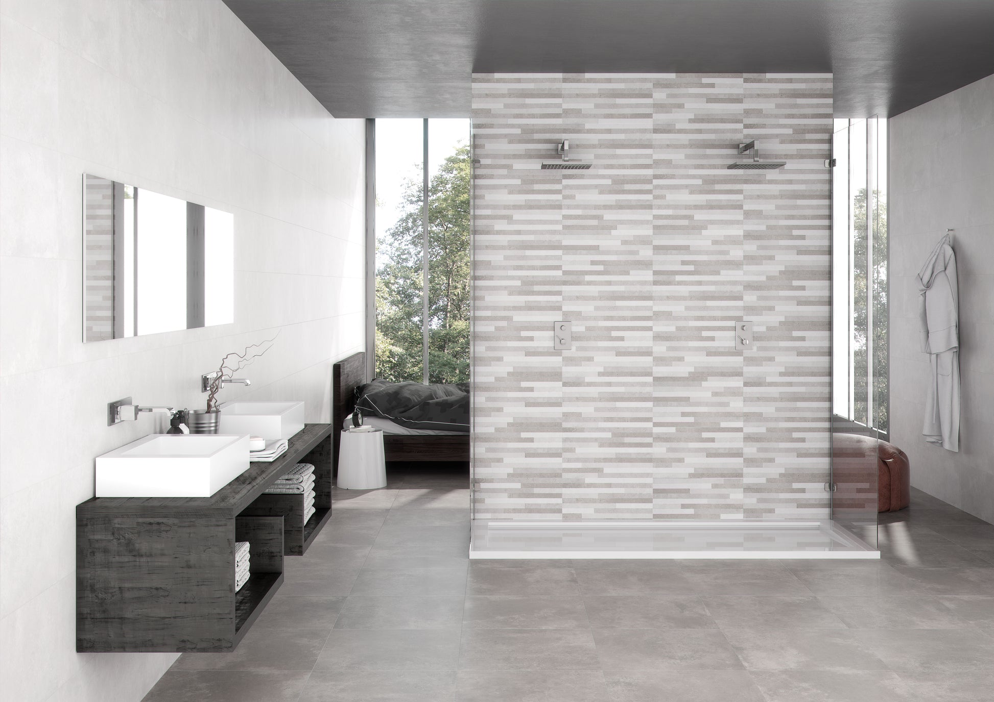 Nexus Pearl relieve wandtegel 30x60 rett - WDtegels