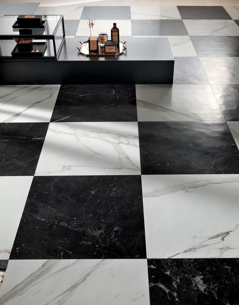Roma Statuario mat 60x60 rett vloertegels / wandtegels - WDtegels