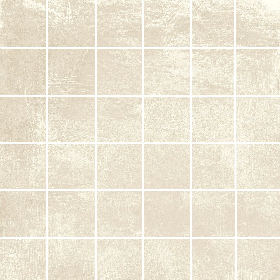 Loft White Mozaiek 5x5 op net van 30x30 - WDtegels