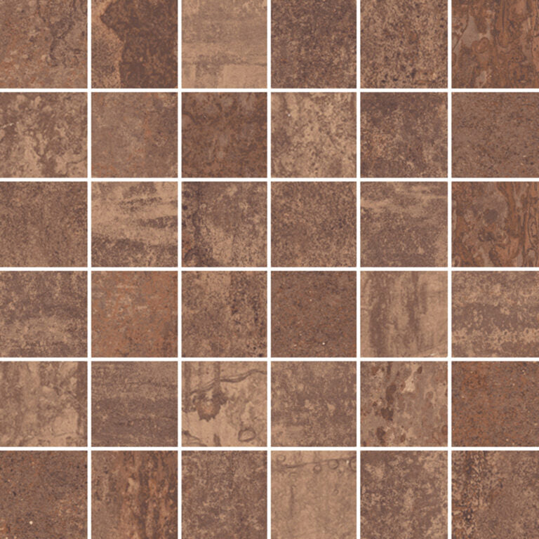 Flatiron Rust mozaiek 5x5 op net van 30x30 - WDtegels