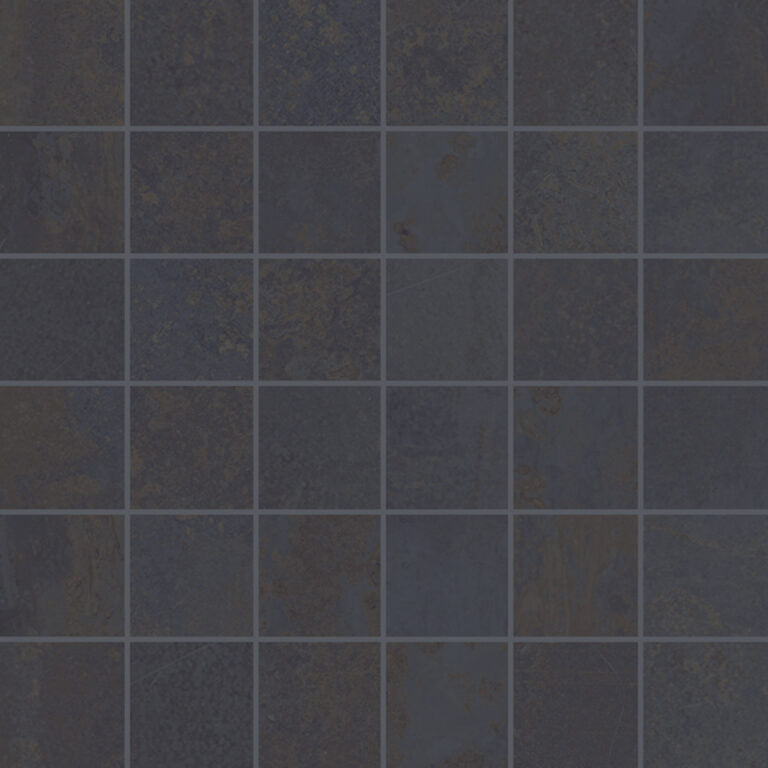 Flatiron Black mozaiek 5x5 op net van 30x30 - WDtegels