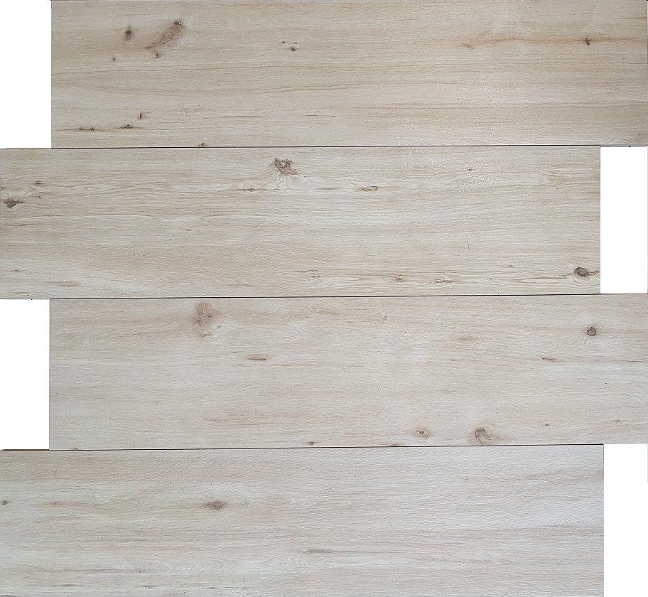 Terrastegel Padouk White 30x120 rett 20mm
