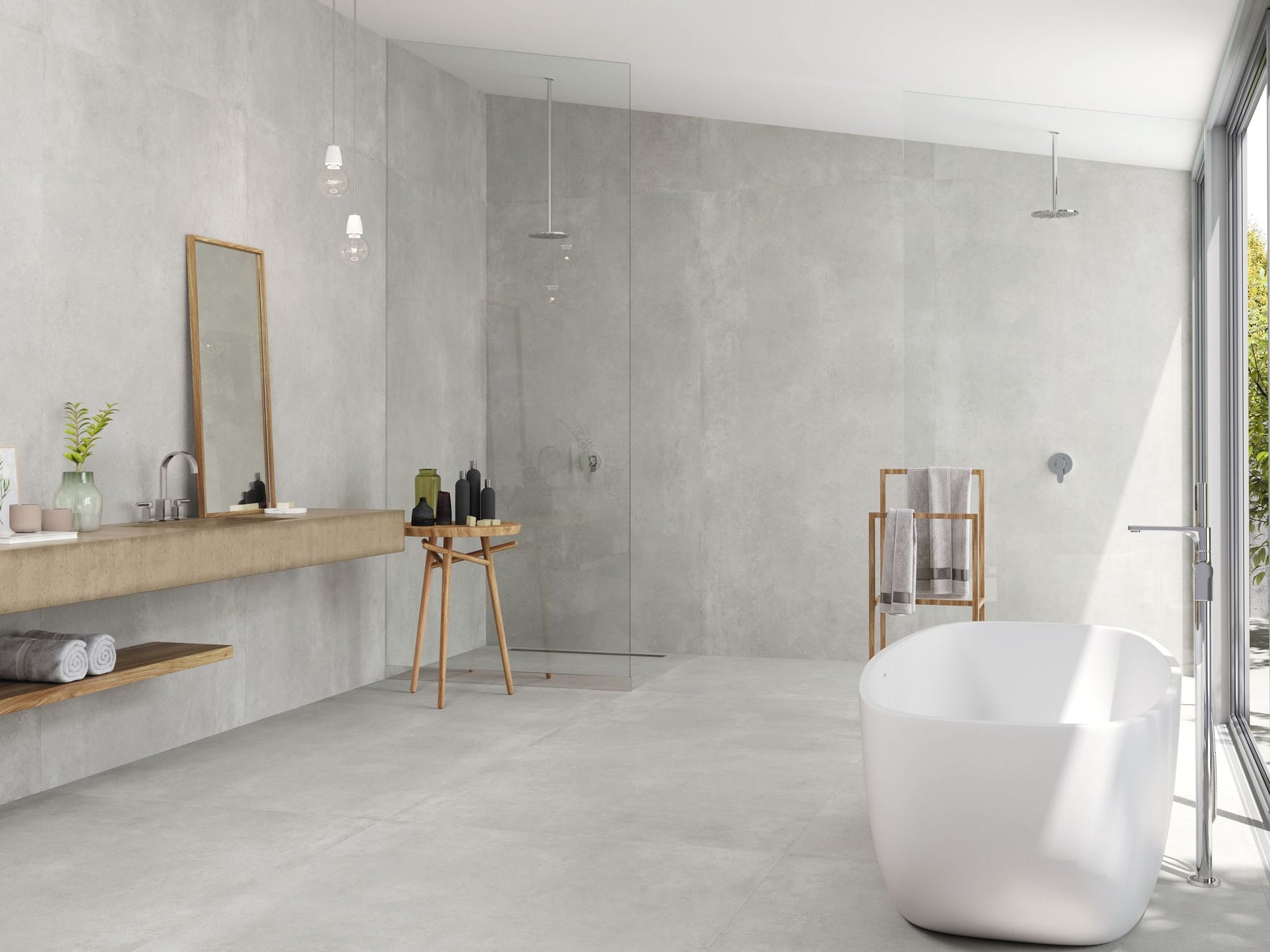 Slab Arkety Grey 120x240 rett - WDtegels