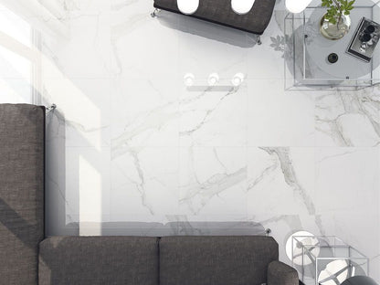 Statuario glans 60x60 rett - WDtegels