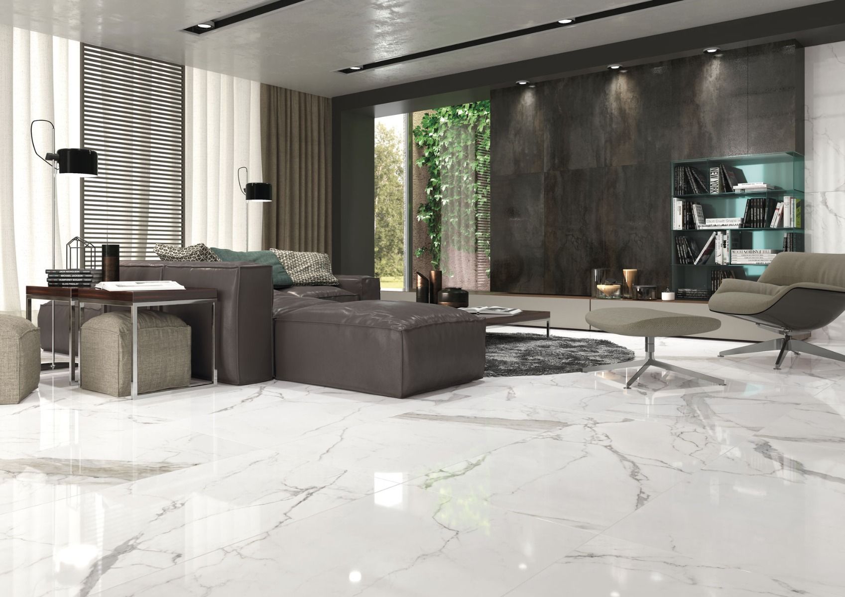 Statuario pulido 60x120 rett - WDtegels