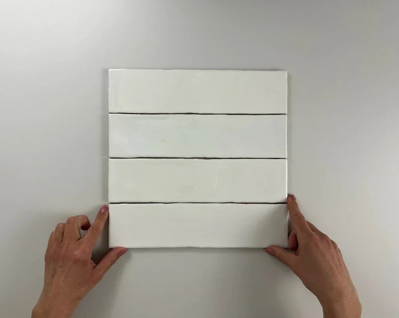 Colonial White glans 7,5x30 - WDtegels