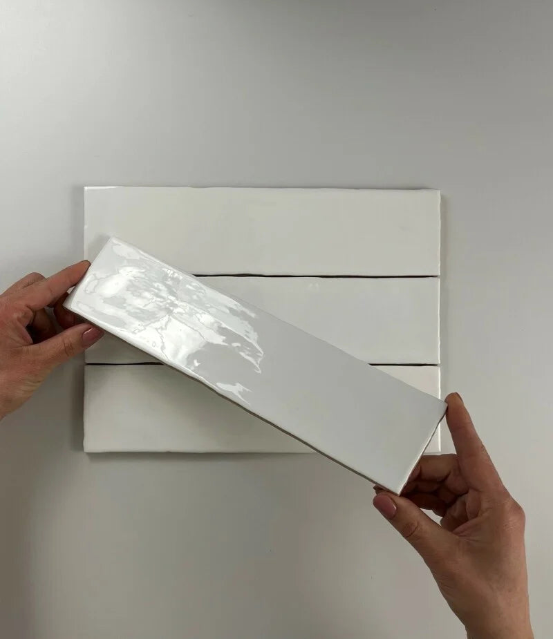 Colonial White glans 7,5x30 - WDtegels