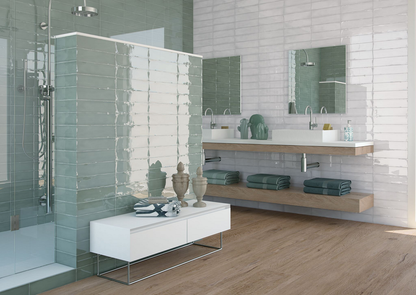 Colonial White glans 7,5x30 - WDtegels