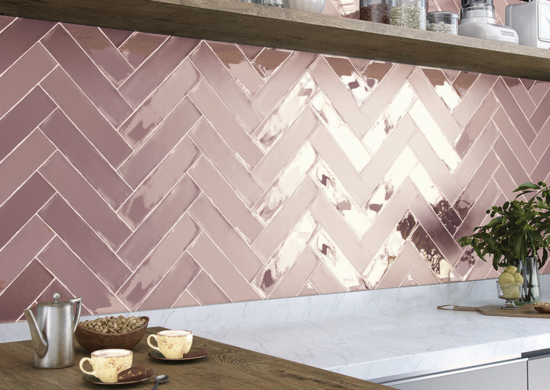 Colonial Pink mat 7,5x30 - WDtegels