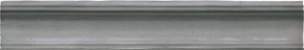 Wall tile Moldura Colonial Grey matt 5x30