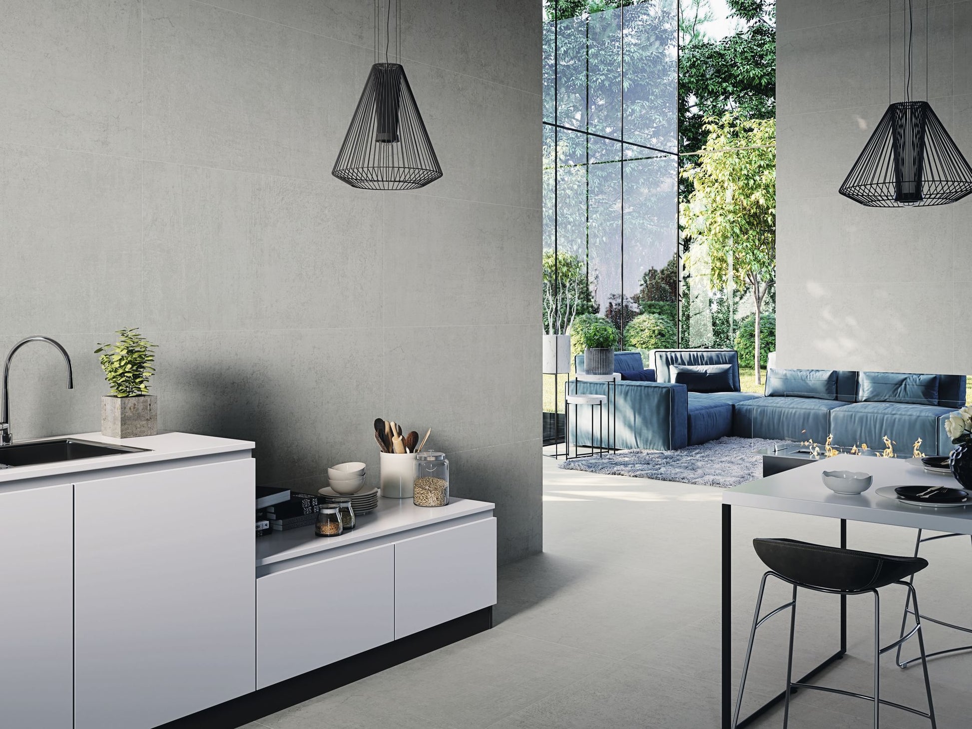 Vloertegel Arkety Grey 60x120 rett - WDtegels