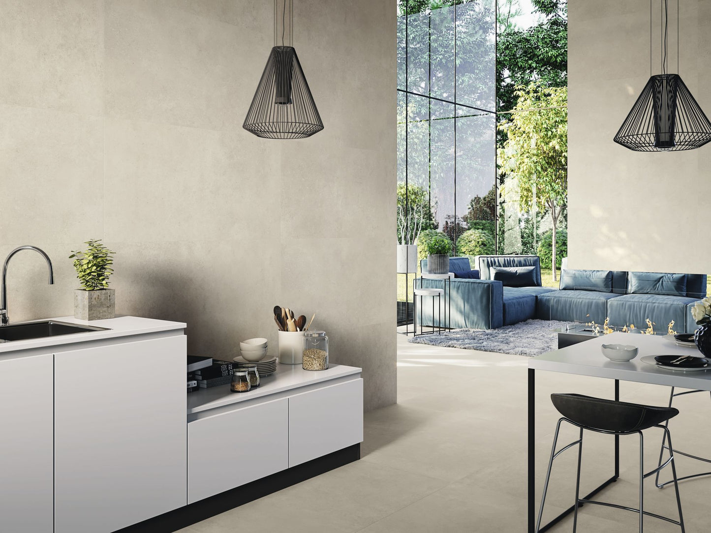 Vloertegel Arkety Sand 60x120 rett - WDtegels