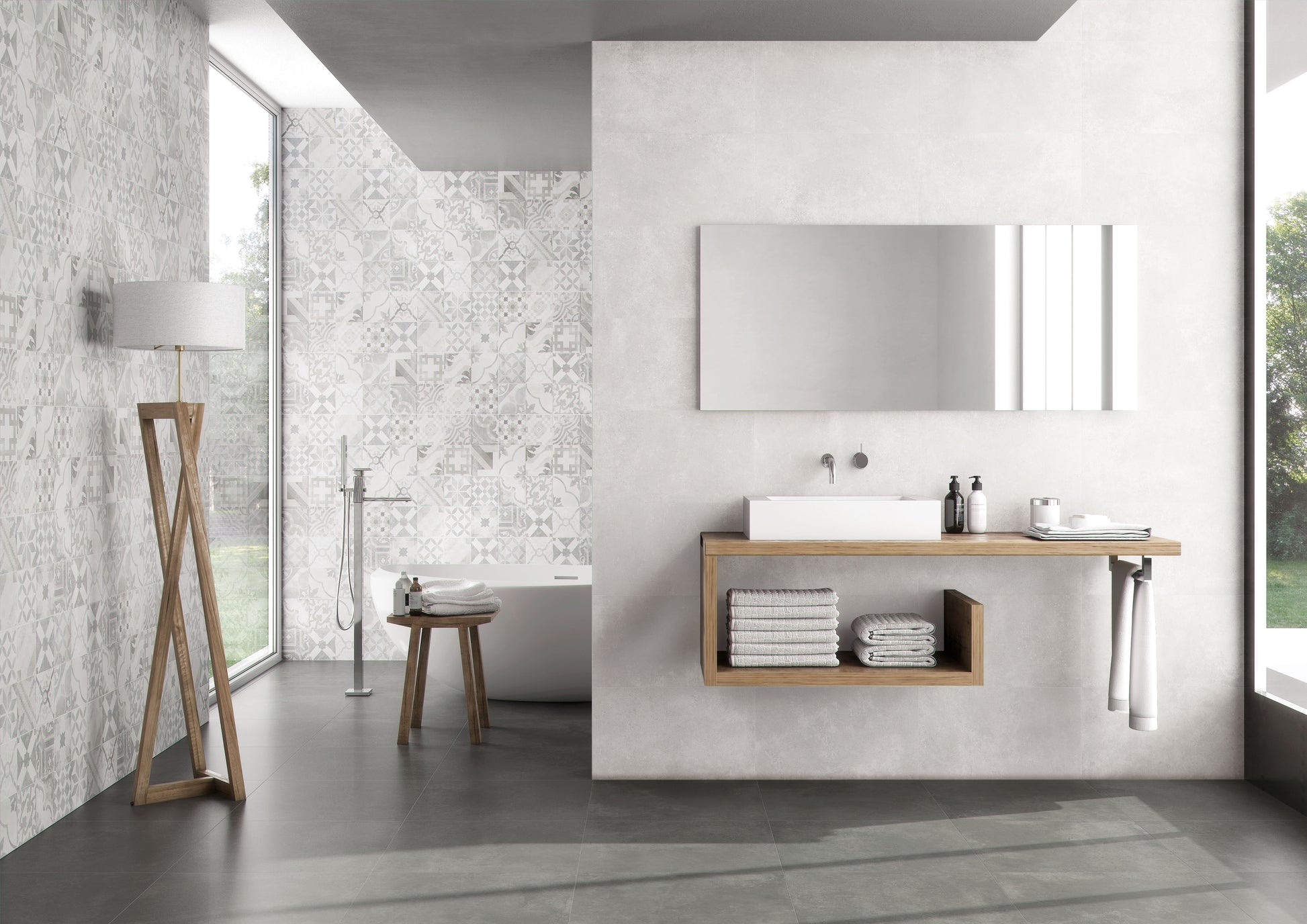 Nexus White 30x60 rett - WDtegels