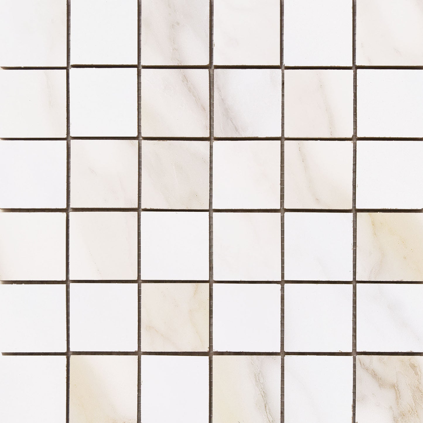 Diamond Gold mozaiek 5x5 gepolijst op net van 30x30 - WDtegels