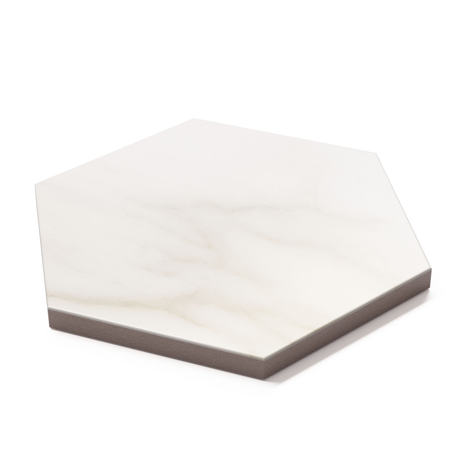 Hexagon Diamond Gold mat 15x17 - WDtegels