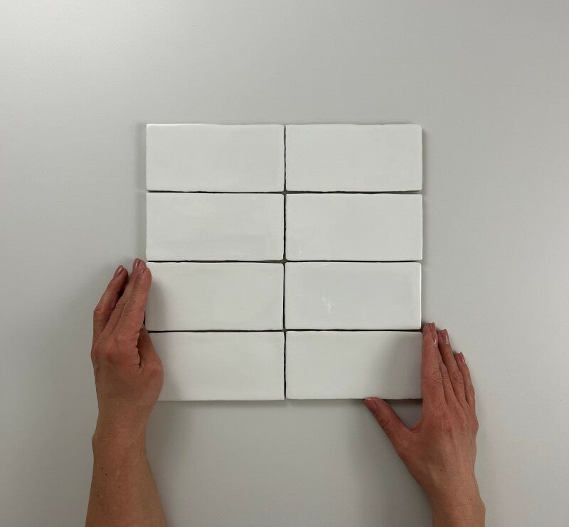 Atlas White Brillo 7,5x15 - WDtegels