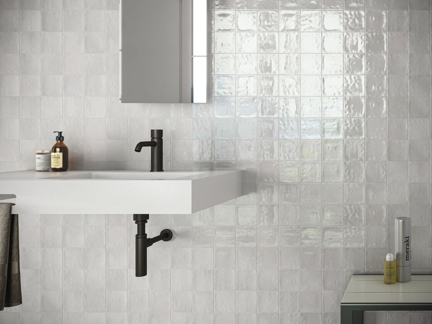 Zellige White 10x10 - WDtegels