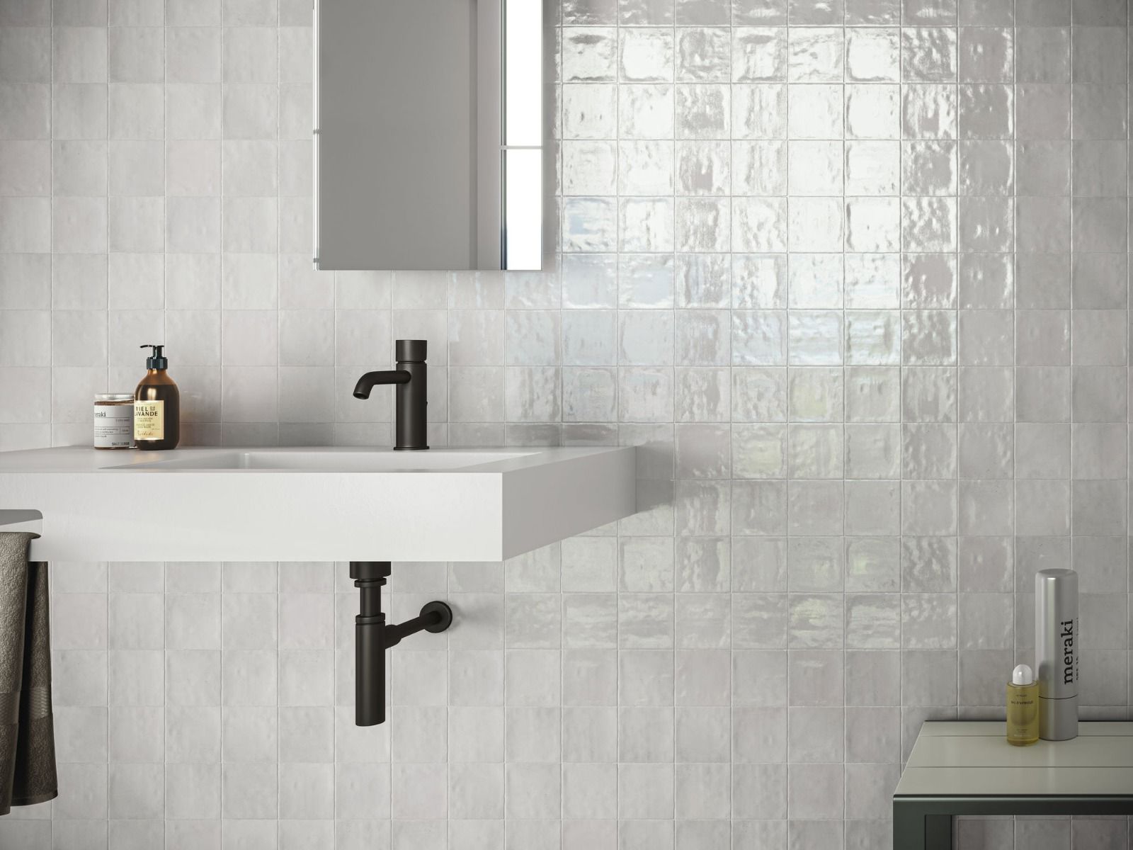 Zellige White 10x10 - WDtegels