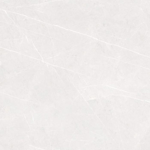 Pietra White glans 75x75 rett vloertegel / wandtegel