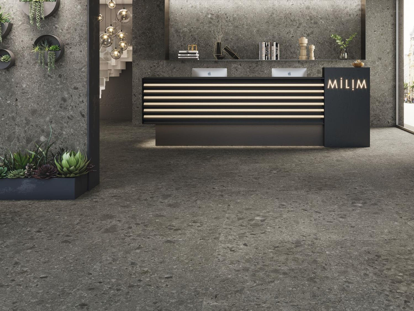 Vloertegel Nover Black 60x120 rett