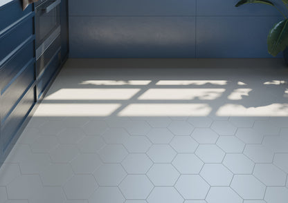 Hexagon Timeless White mat 15x17