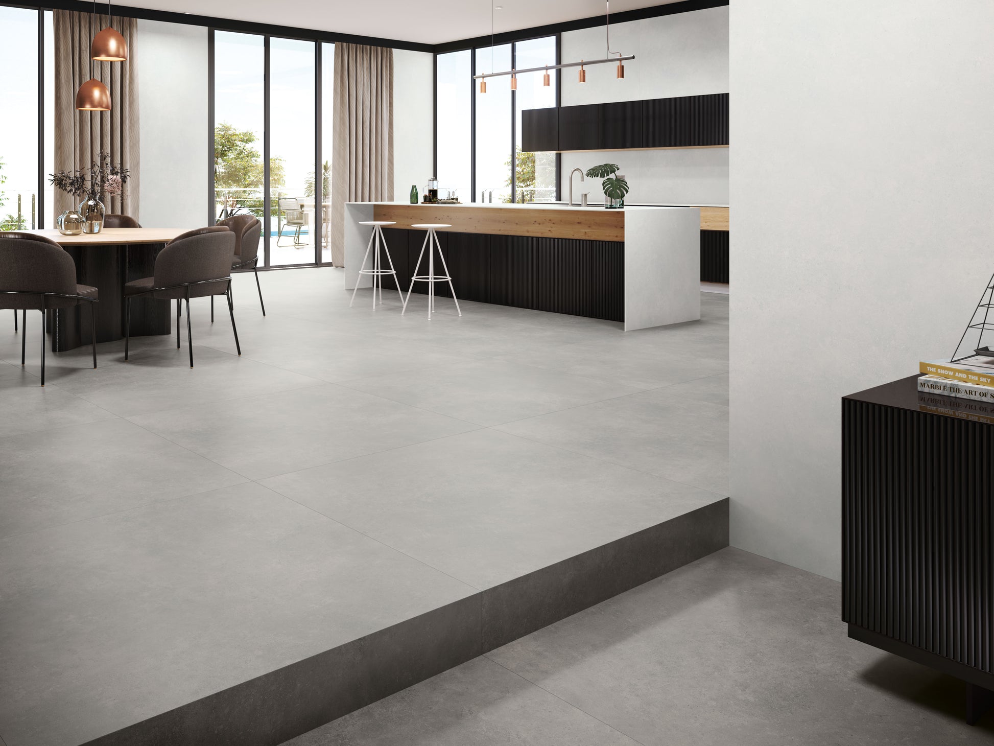 Slab Nexus Glaciar mat 120x260 rett - WDtegels