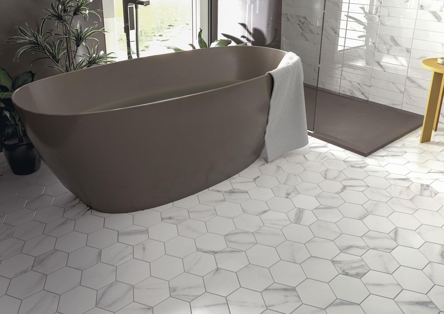 Hexagon Ducale Mat 15x17 - WDtegels