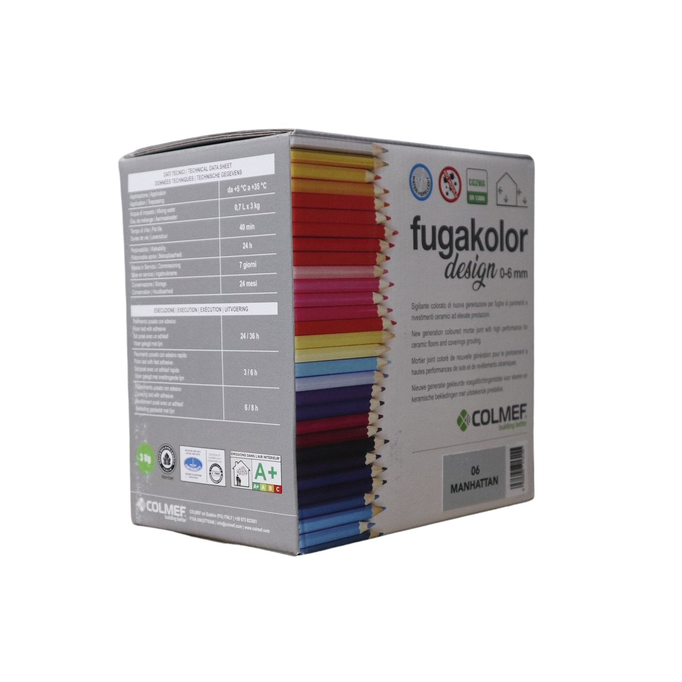 Voegmortel Colmef Flexibel Manhattan Nr. 06 3kg - WDtegels