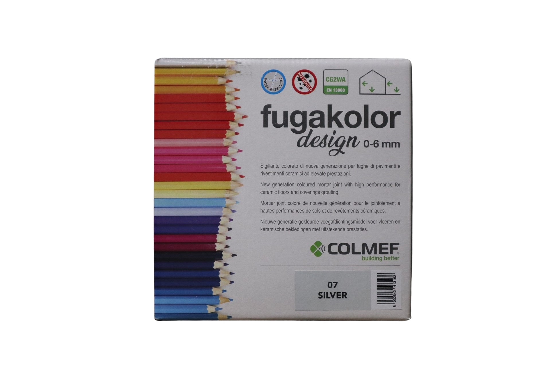 Voegmortel Colmef Flexibel Silver Nr. 07 5kg - WDtegels