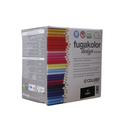 Voegmortel Colmef Flexibel Nero Nr. 27 5kg - WDtegels