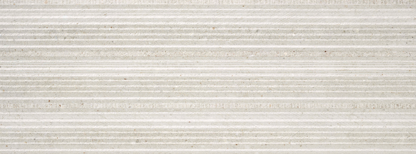 Wall tile Glamstone light White relieve 33.3x90 rett