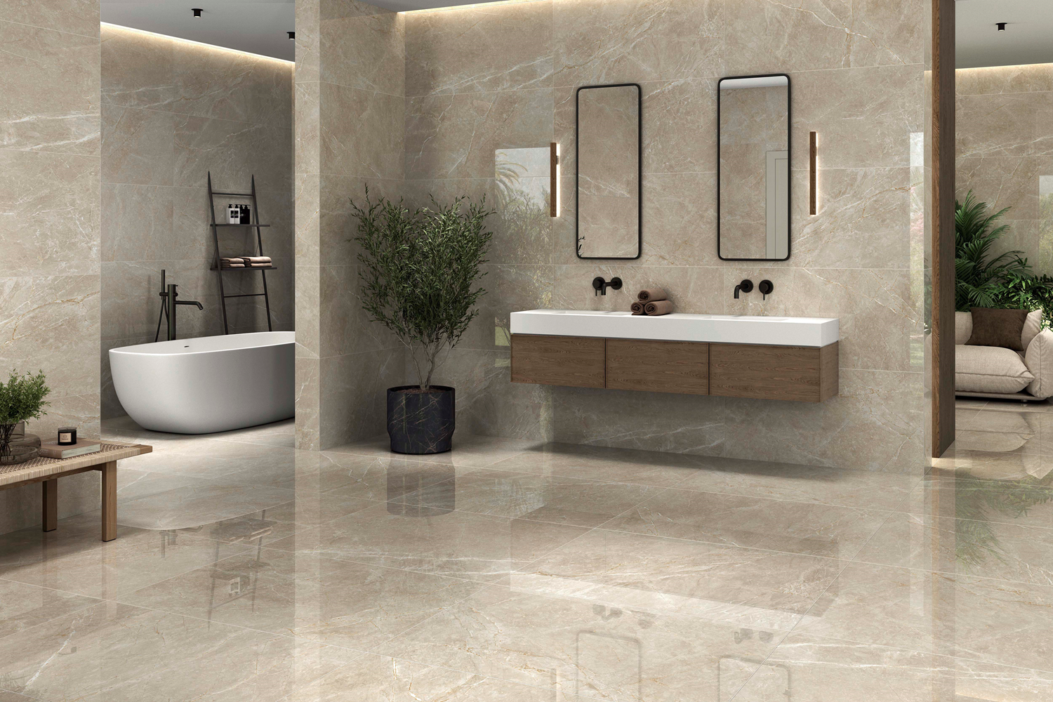 Syrah Ivory Pulido 60x120 rett - WDtegels