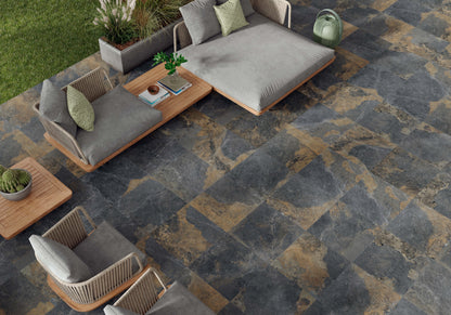 Terrastegel Strato Natural 60x60x2 rett
