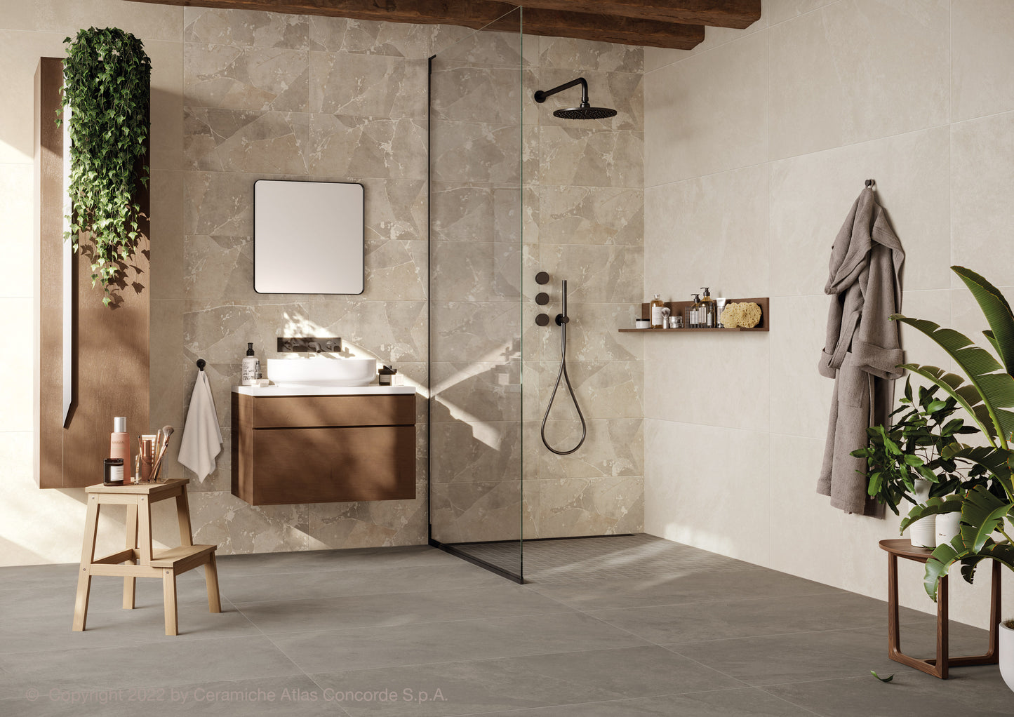 Vloertegel Impact Ash 60x120 rett - WDtegels