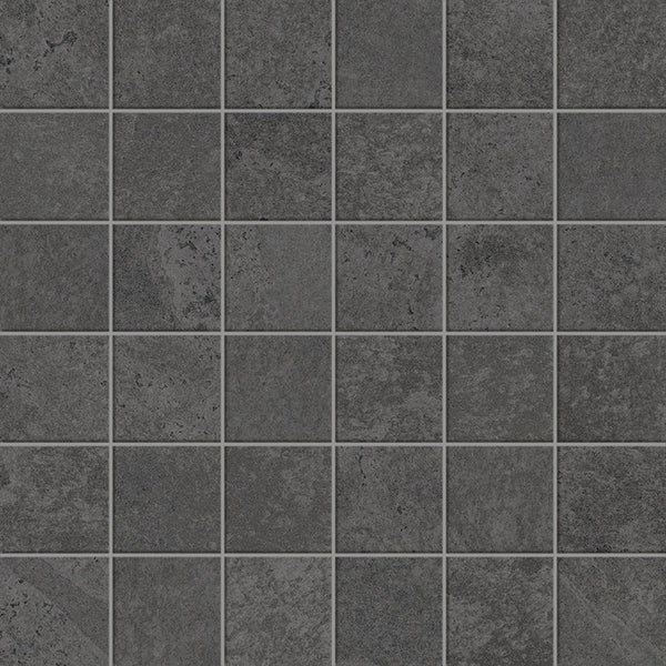 Impact Graphite mozaiek 5x5 op net van 30x30