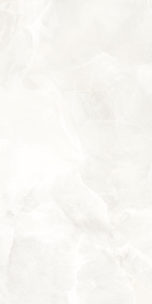 Vloertegel Onyx White pulido 60x120 rett