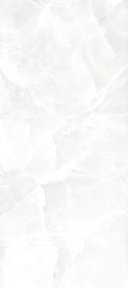 Slab Onyx White gepolijst 120x270 rett - WDtegels