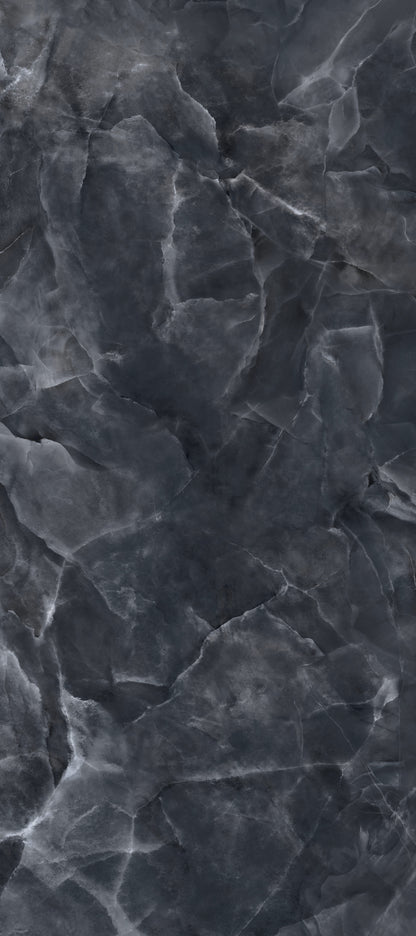 Slab Onyx Black gepolijst 120x280 rett - WDtegels