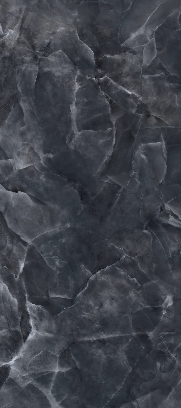 Slab Onyx Black gepolijst 120x280 rett
