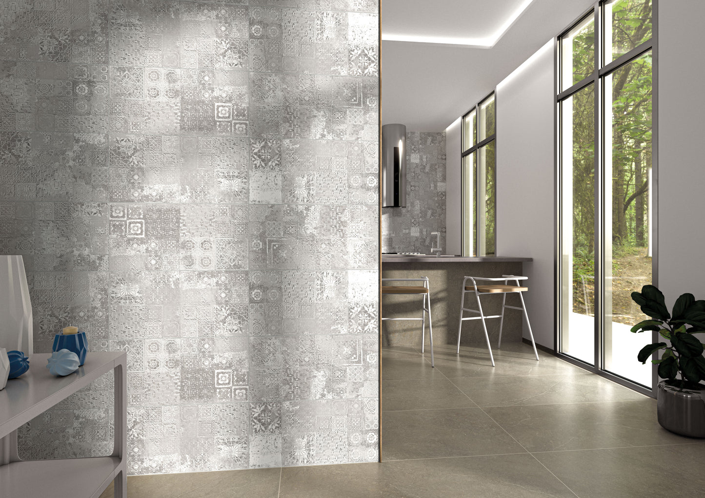 Vloertegel Munich Taupe 60x120 rett - WDtegels