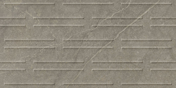 Munich Taupe Chain decor wandtegel 30x60 rett